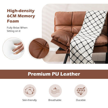 2 Seater Convertible Sofa Bed with Reclining Backrest