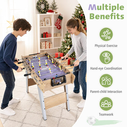 Mini Foosball Table, Kids Table Top Football Game