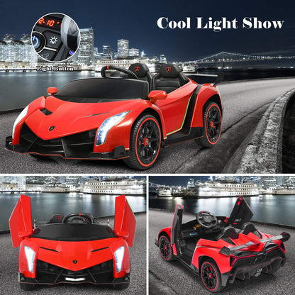 2-Seater Licensed Lamborghini Racing Cars with Remote Control