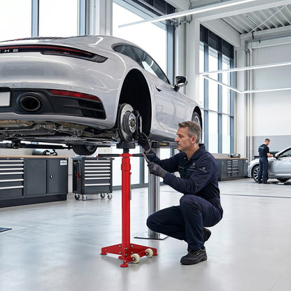 0.75 Ton Under Hoist Stand with Dual Height Adjustment