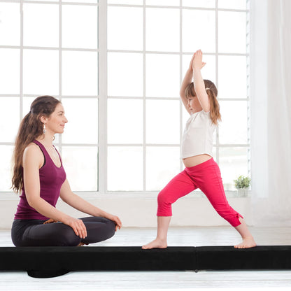 Portable Folding Gymnastic Beam with Carrying Handles