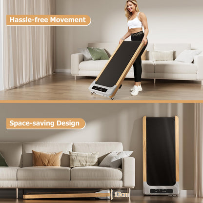 2.25HP Under Desk Treadmill with Remote Control for Home Office