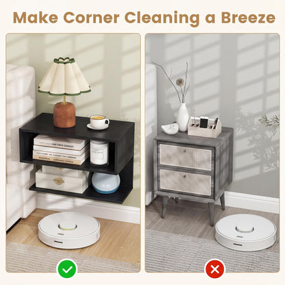 Floating Bedside Table, Wall Mounted Nightstand