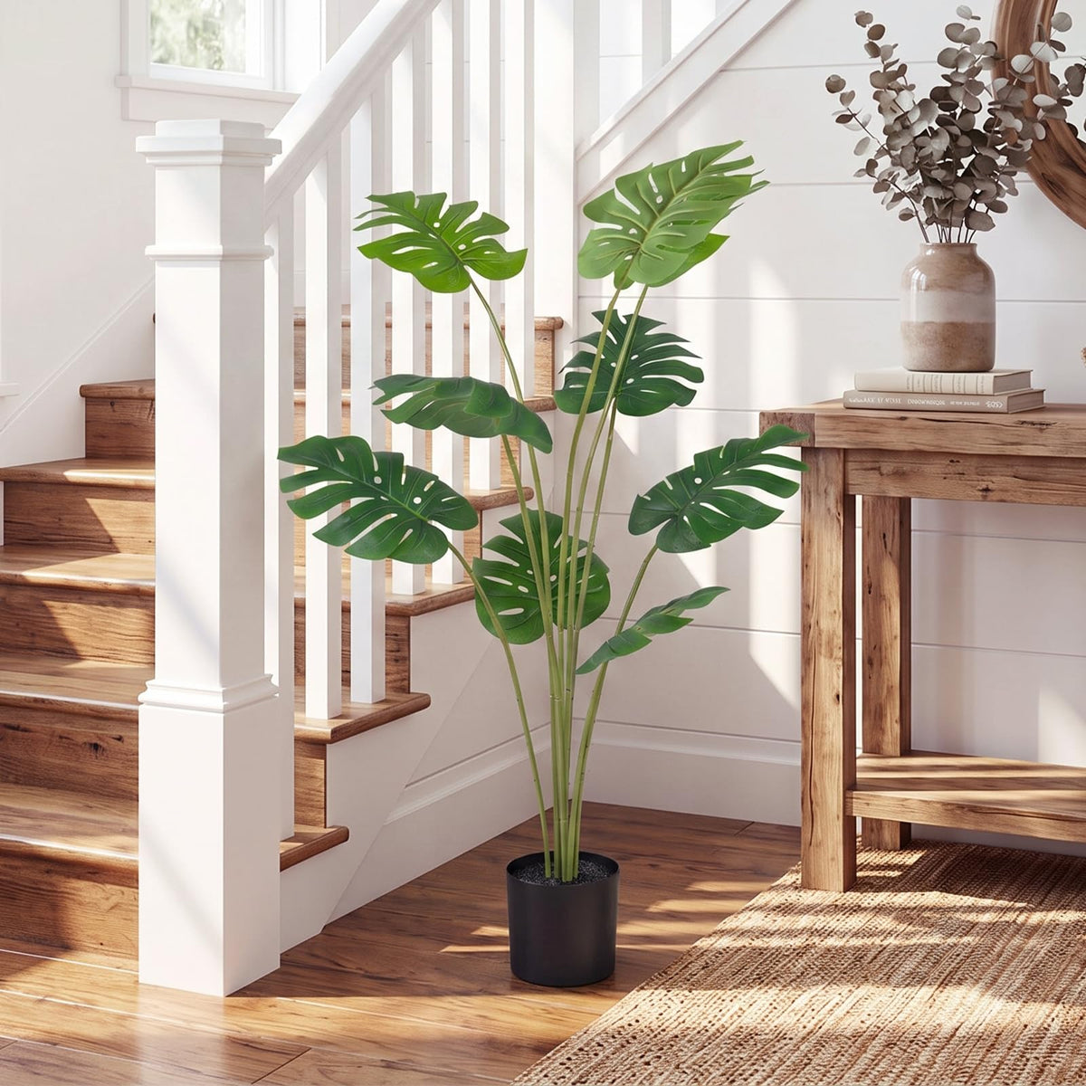 120 cm Artificial Monstera Deliciosa Plant in Pot