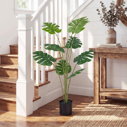 120 cm Artificial Monstera Deliciosa Plant in Pot