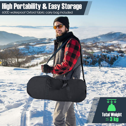 Snow Shoes for Men Women Youth Kids, 30 Inches Aluminum Terrain Snowshoes