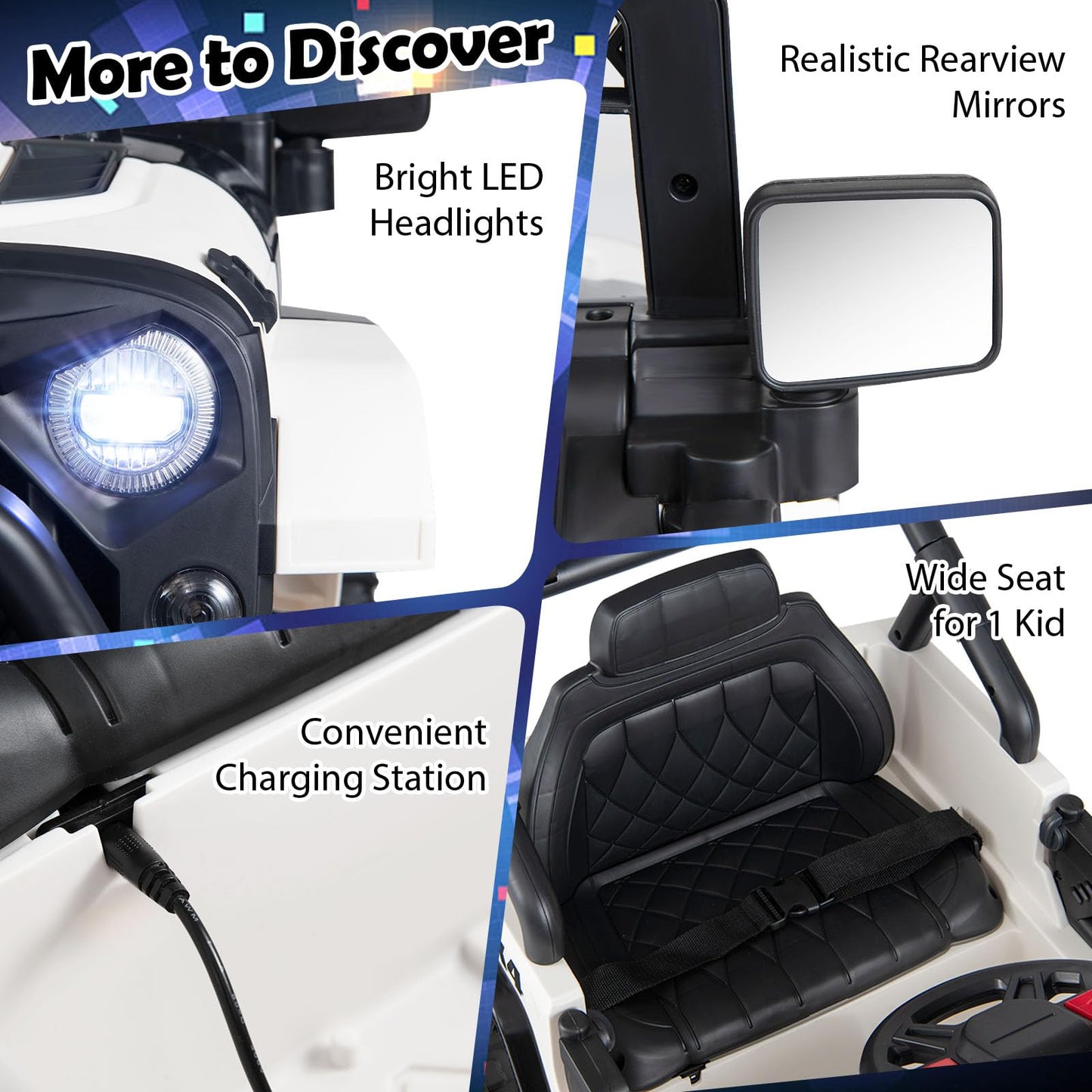 12V Kids Ride on Car with Remote Control