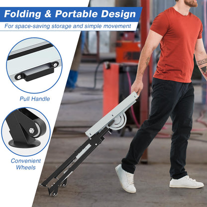 Folding Welding Table with 4 Level Height