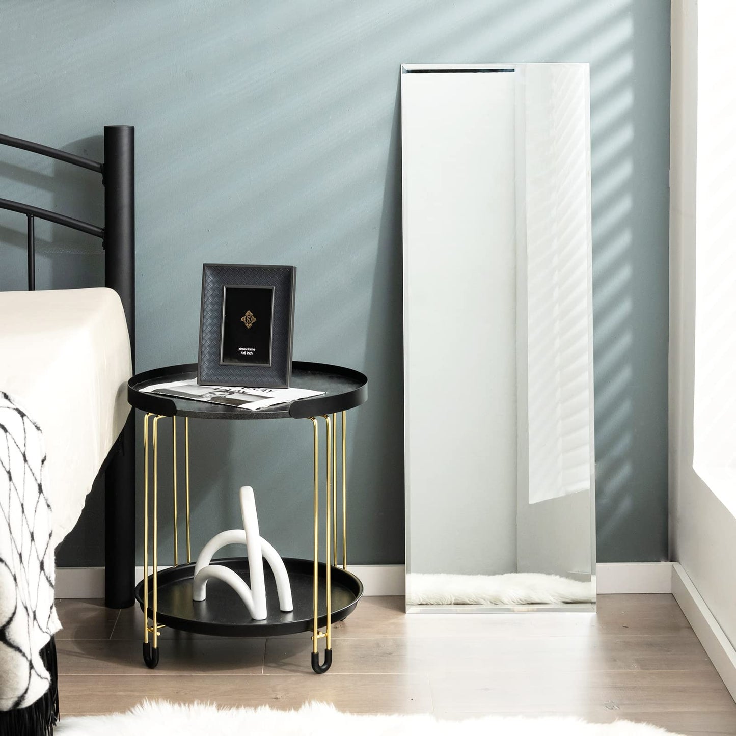 Full Length Wall Mounted Mirror for Bathroom Bedroom Entryway