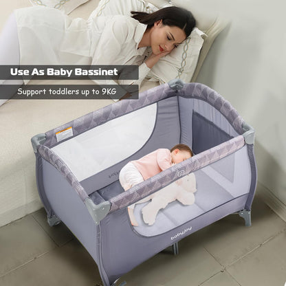 Portable Baby Bed Playard with Bassinet