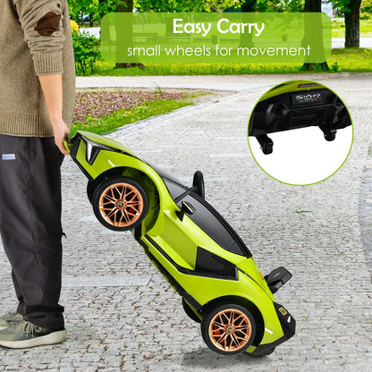 12V Battery Powered Electric Vehicle with Remote Control and LED Lights