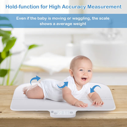Baby Pet Scale Electronic Weighing Scale with Hold & Tare Function