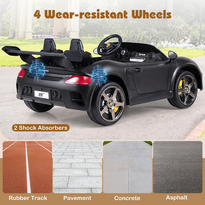 2-Seater Kids Ride on Car, 24V Battery Powered Car