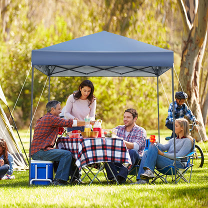 198 x 198cm Pop up Gazebo with Carry Bag for Camping Barbecue Party