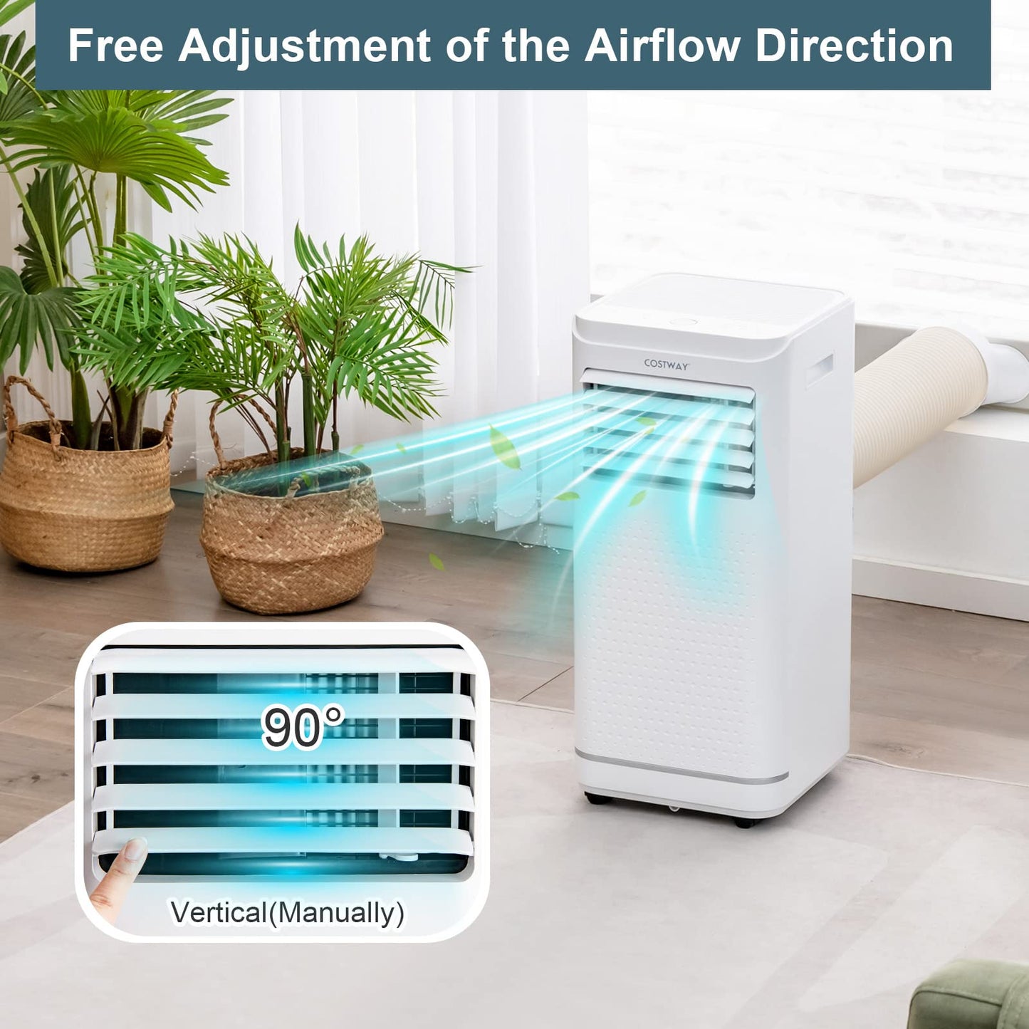 4 in 1 Portable Air Conditioner (7000BTU) [Energy Class A]