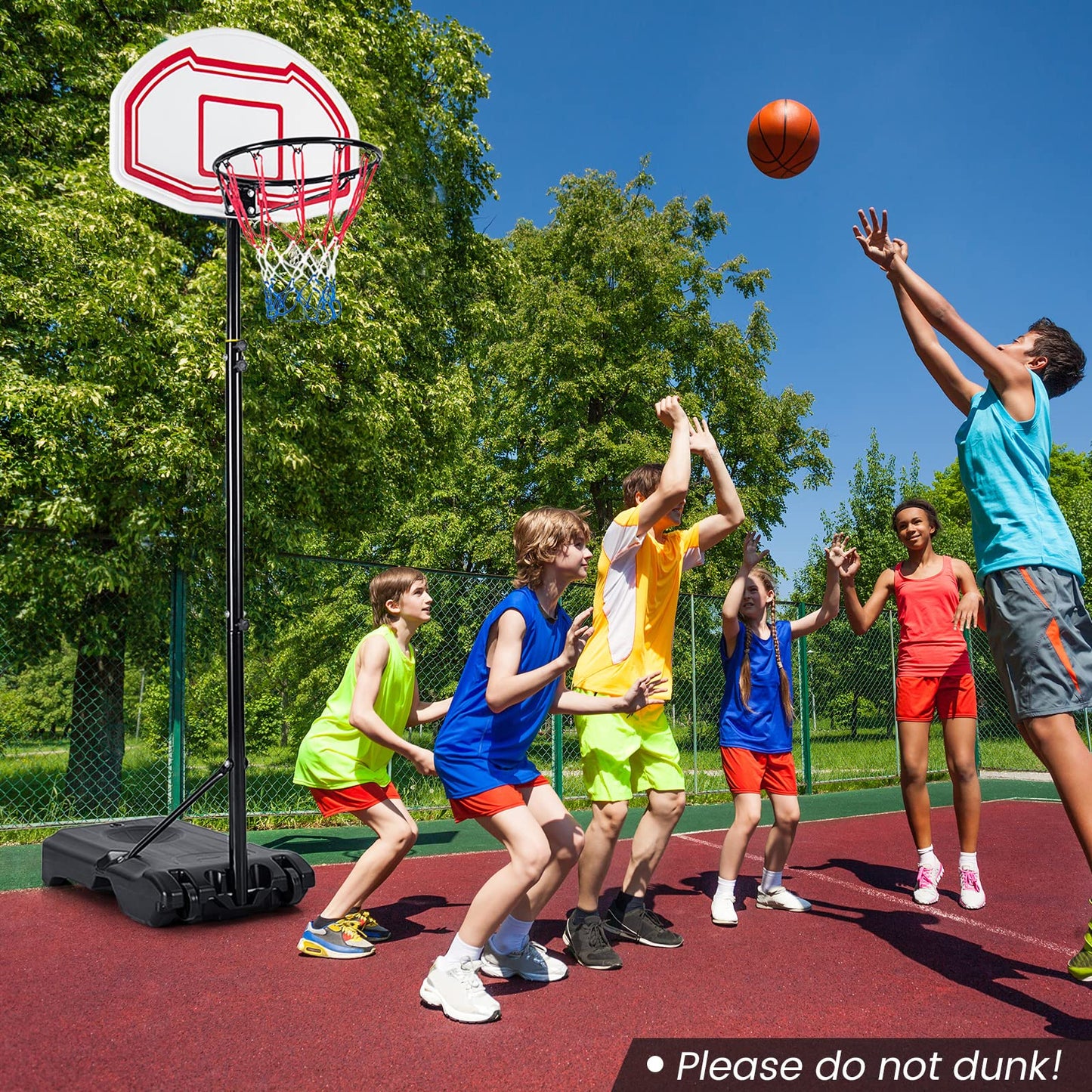 Indoor and Outdoor All Weather Portable Basketball Hoop Stand