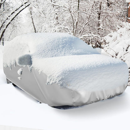 Car Cover for Automobiles Outdoor Full Cover with Cotton Lining Waterproof