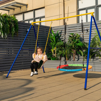 Metal Swing Stand for 2 Swings