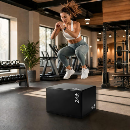3 In 1 High Density Foam Plyometric Box