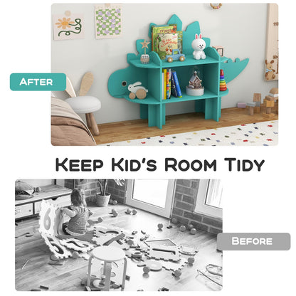 Kids Toy Storage Organizer with Anti-Toppling System for Play Room Nursery Kindergarten