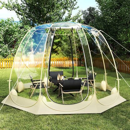 Instant Setup Weatherproof Cold-Proof Screen House for 4-6 People