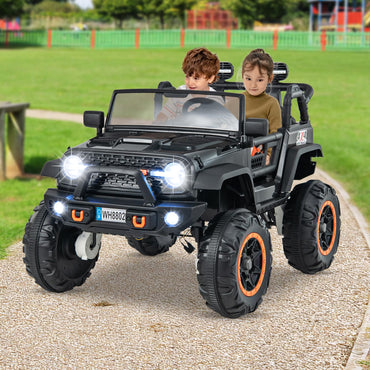 2 Seater Ride On Car with Remote Control and Horn for Boys and Girls