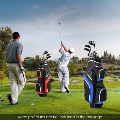 Golf Cart Bag, Golf Trolley Bag with 14 Way Dividers, Cooler Bag
