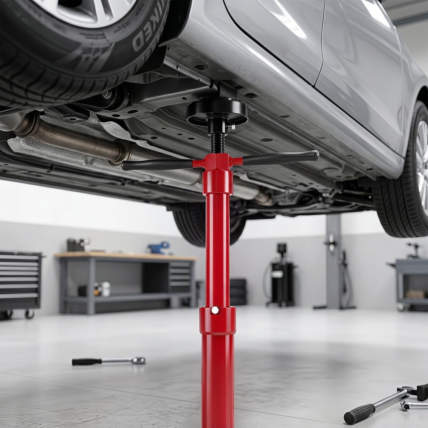 0.75 Ton Under Hoist Stand with Dual Height Adjustment