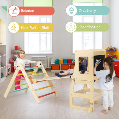 7 in 1 Toddler Climbing Frame for Boys Girls
