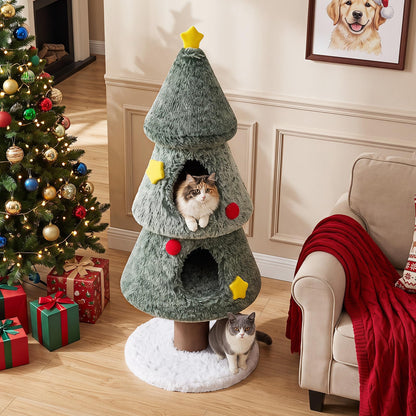 Christmas Cat Tree, Kitten Activity Center
