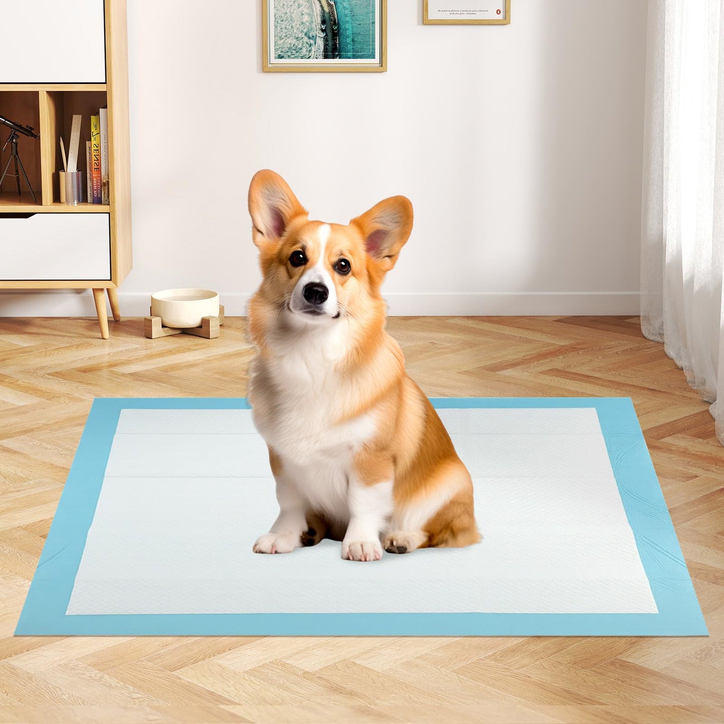 Dog and Puppy Pee Pads 90 x 60 cm(150 Counts) 6-Layer Leak-Proof Pet Pads