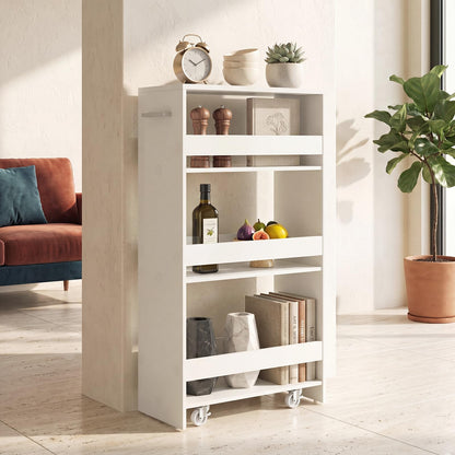 GiantexUK 4-Tier Kitchen Storage Trolley