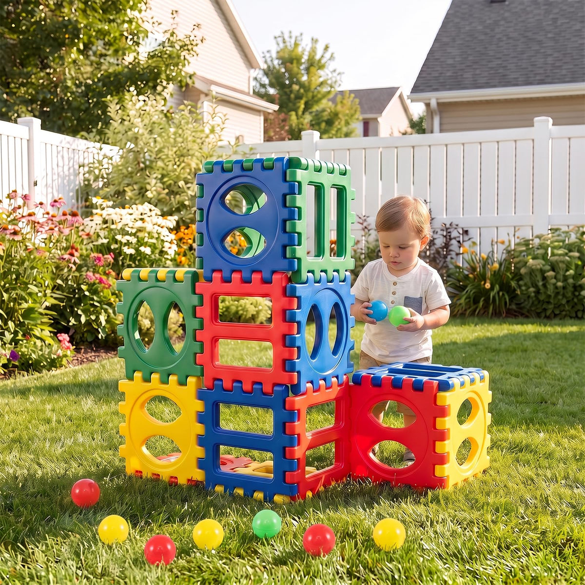 32 Pieces Jumbo Building Blocks for Kids