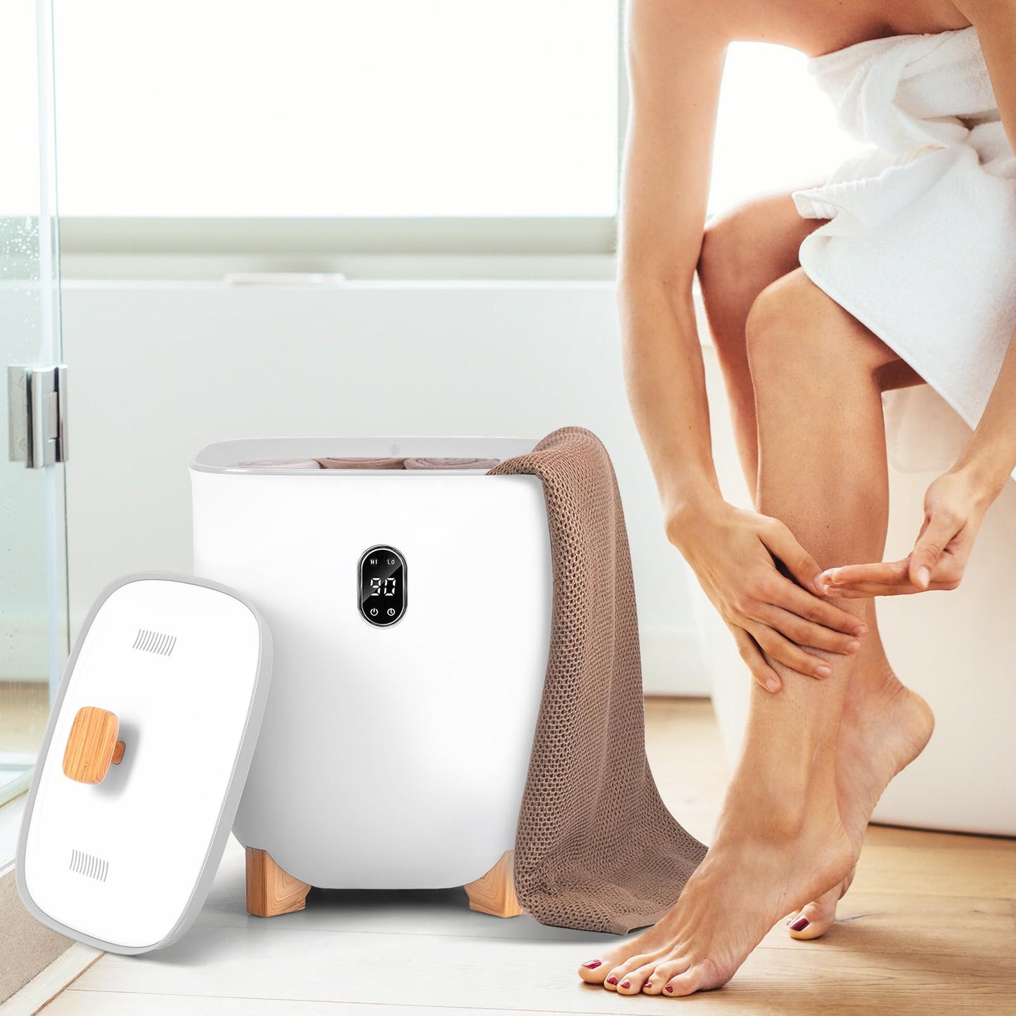 25/40L Towel Warmer Bucket Electric Hot Towel Bucket