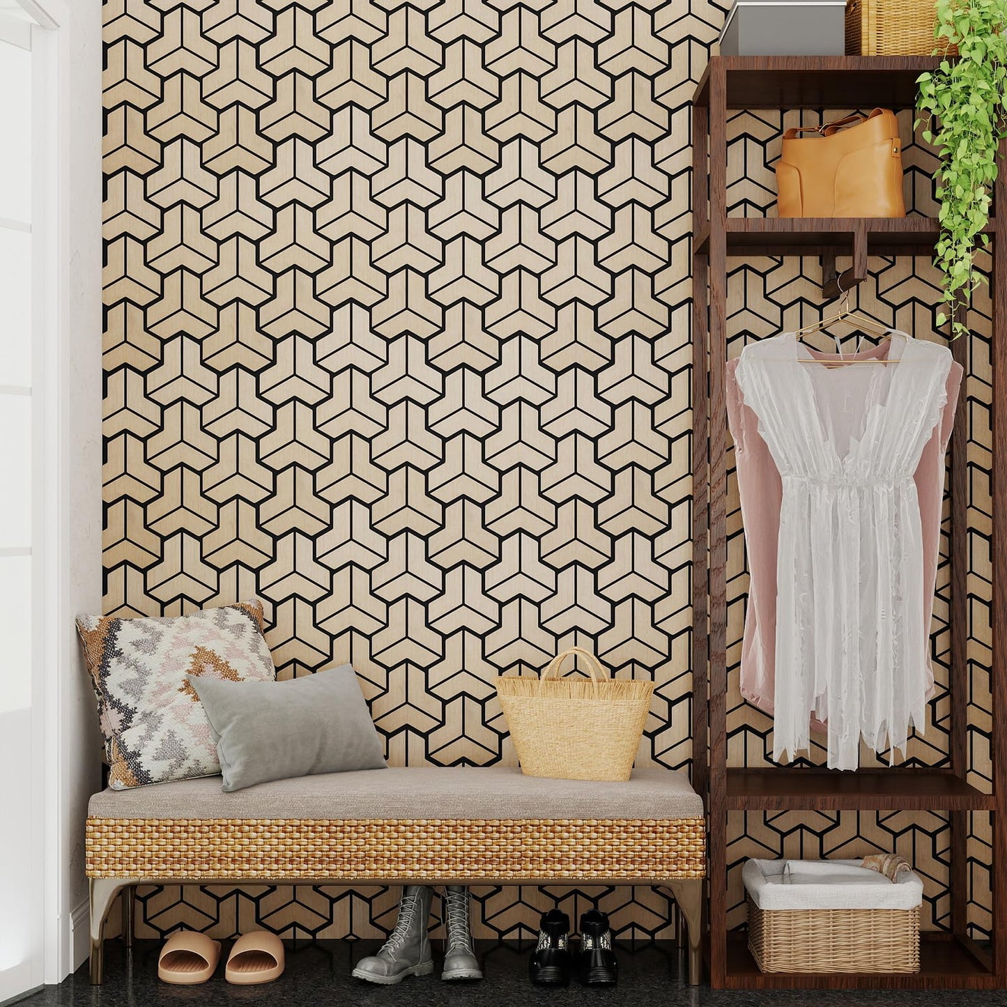 4 Pack Acoustic Panels for Walls 83 x 65 cm Sound Absorbing Panel