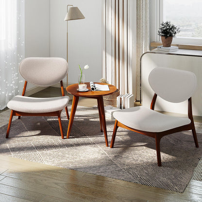 Accent Chairs Set of 2 with Side Table for Bedroom Waiting Room