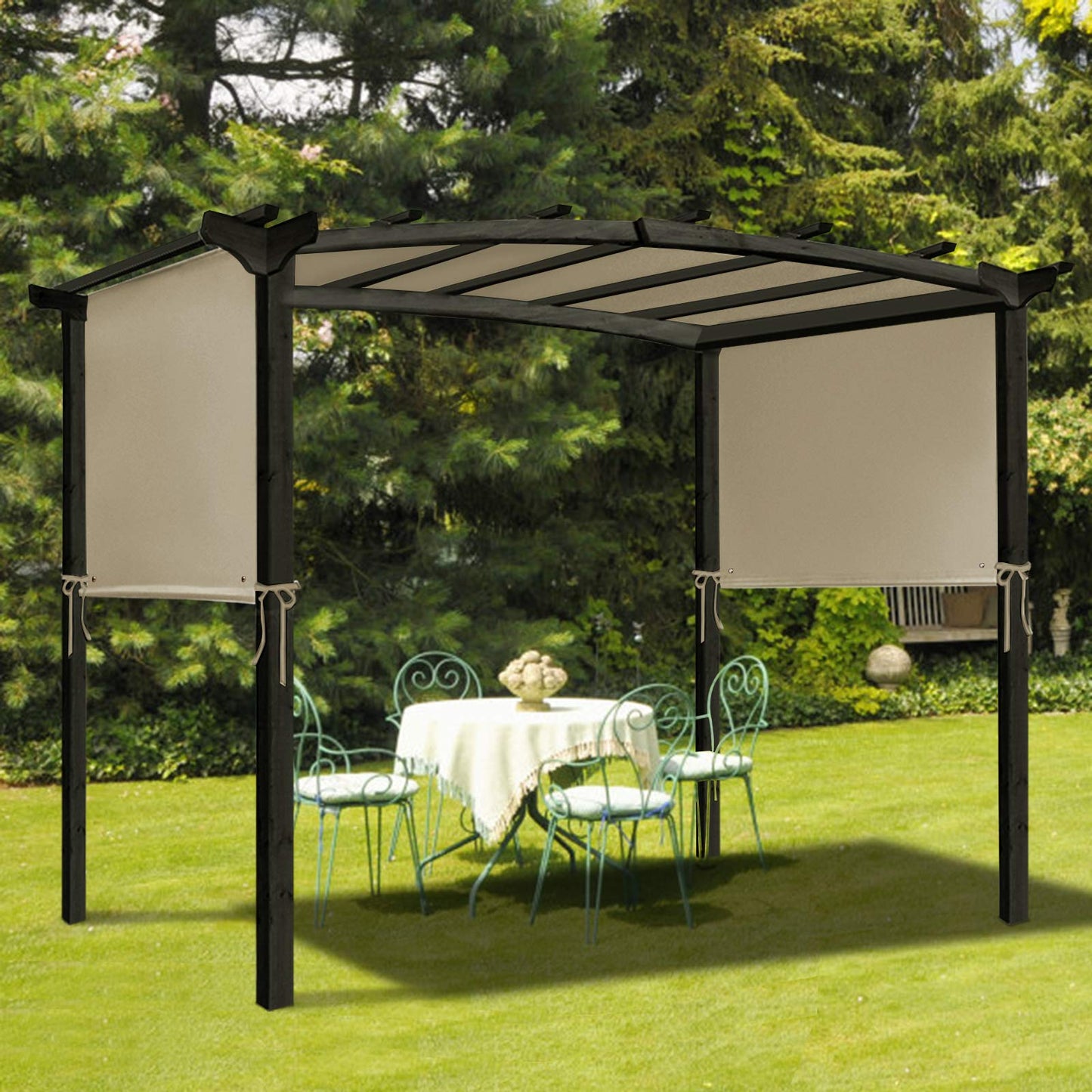 5.2m x 2m UV Resistant Sunshade Net with Taped Edge and Copper Grommets