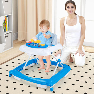 Foldable Infant Activity Center with 3 Adjustable Heights