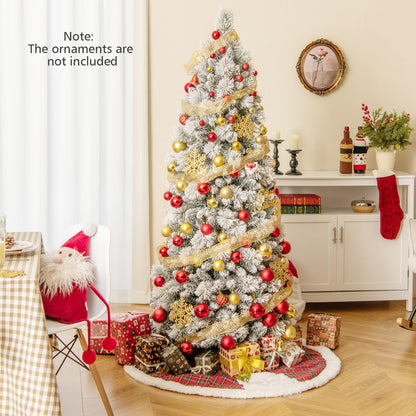 Pop up Artificial Christmas Tree with PVC Tips and Pine Needles