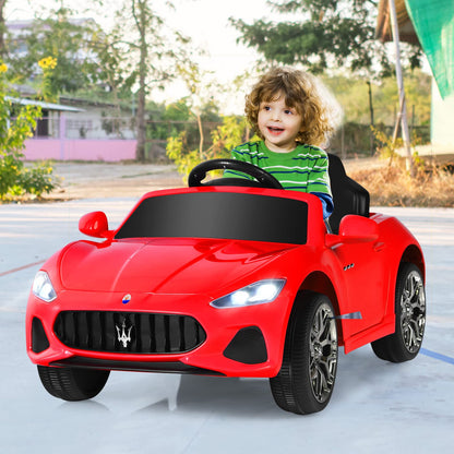 12V Electric Kids Ride On Car for 3+ Years Old Boys Girls