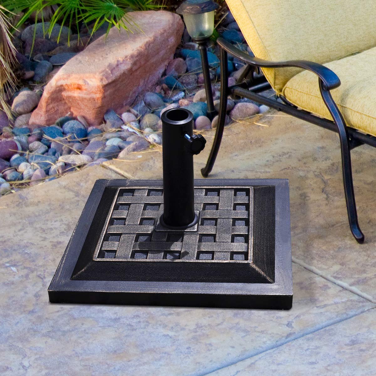 Heavy-Duty Outdoor Patio Stand Suit for Standard Pole Sizes