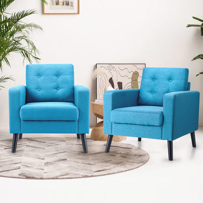 Modern Upholstered Accent Sofa Chair for Living Room