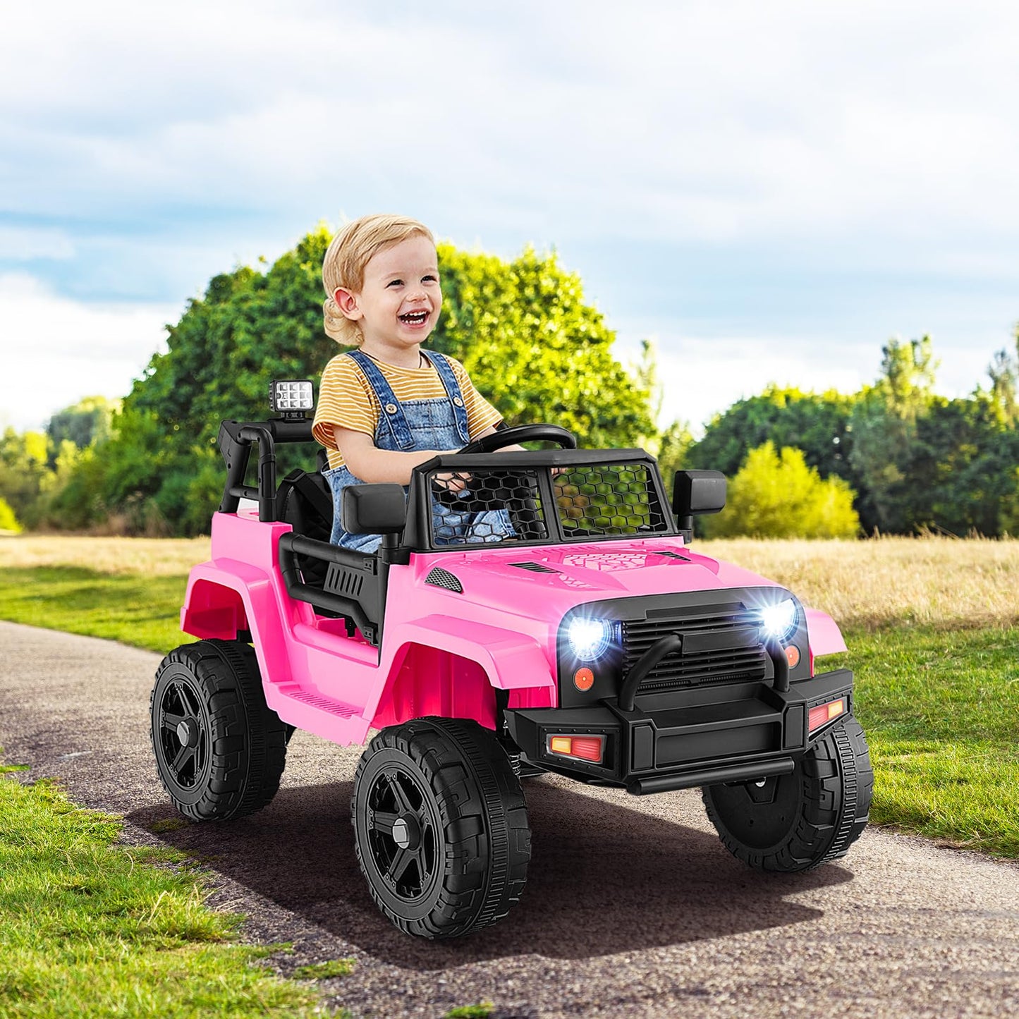 12V Kids Ride on Car with Remote Control and Music
