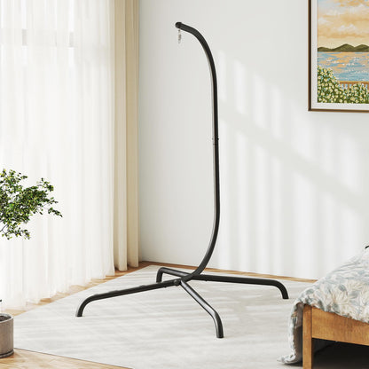 C Frame Hammock Chair Stand for Living Room