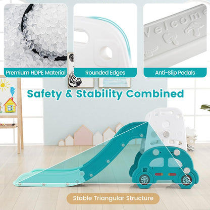 5 in 1 Convertible Kids Art Easel with Double-Sided Magnetic Dry Erase