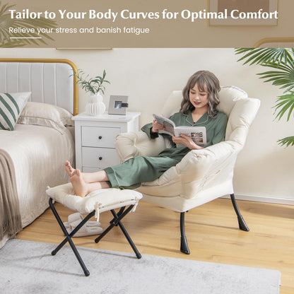 Lazy Chair with Ottoman