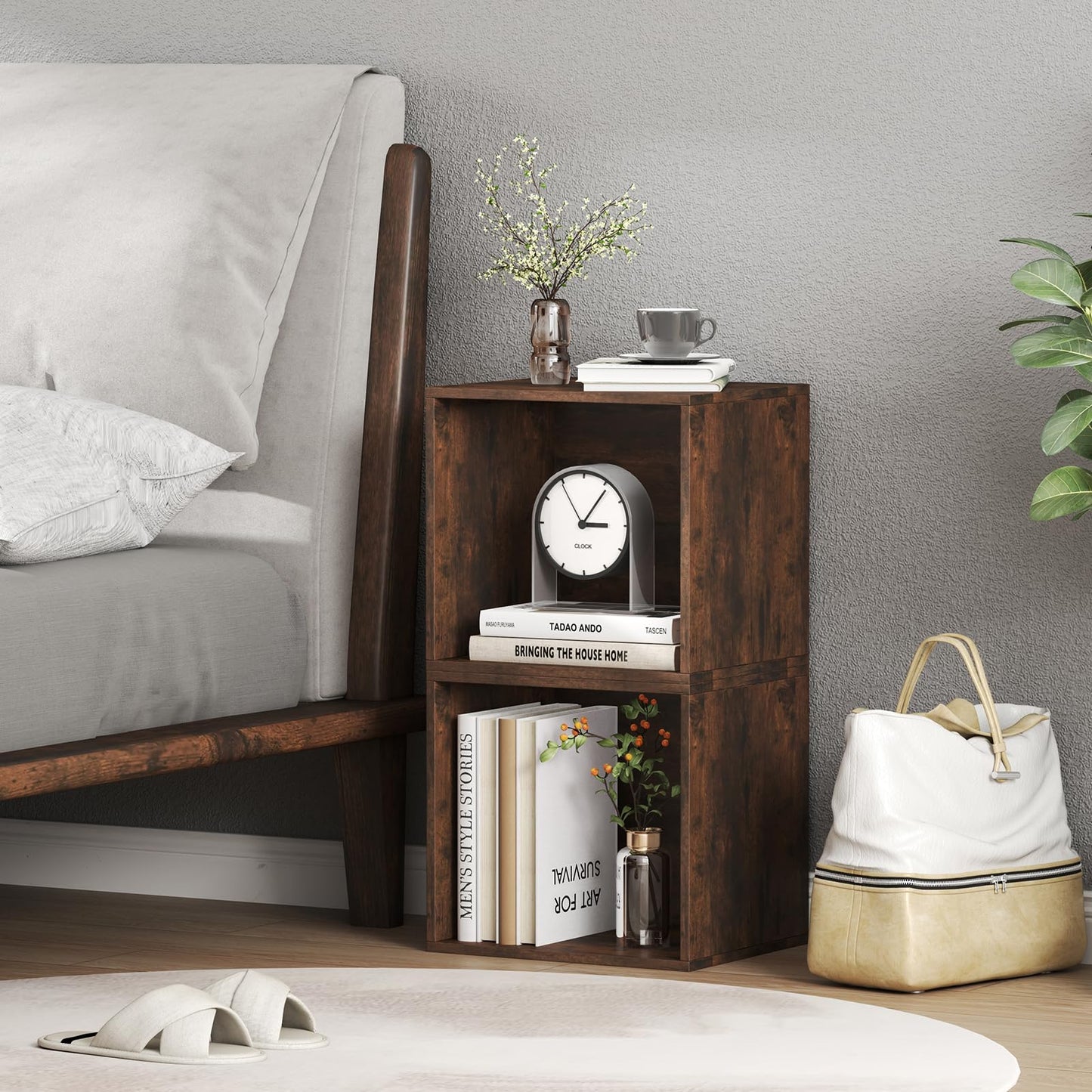 Set of 4 Cube Storage Organizers for Small Space