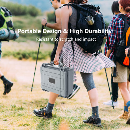 GiantexUK Waterproof Hard Case, Protective Camera Case with Customized Foam