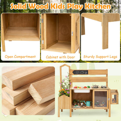 Mud Kitchen, Outdoor Kids Play Kitchen