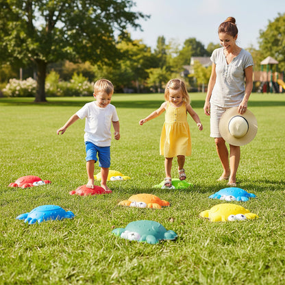 9 Pieces Non-Slip Toddler Stepping Stones for Kids Aged 3+